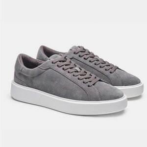ICON Gray Suede Low-Top Sneakers - Brand: ICON